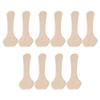 1 Set 5 Pairs Anti-wear Seven-Point pad Sandals Heels Gel Shoe Inserts Straps Heels for Women Heel Petals Heel Inserts Pads Shoes Self Adhesive Insoles Non Insoles Soft view 1