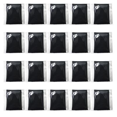 COHEALI 50pcs Microfiber Wiping Cloths for Mobile Phones Glasses and Jewelry Soft High Absorption Cleaning Cloths for Lenses and Screens