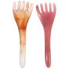 DOITOOL 2Pcs Resin Gua Sha Scalp Massage Comb Set Head Therapy Claw for Relaxation Acupoint Treatment and Scalp Care view 1