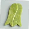 Beavorty Jade Gua Sha Board Handheld Scraping Tool for Body Massage and Pain Relief Suitable for Neck Back Shoulder Foot Care 3.77X1.29X0.39 Inches view 4