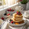 Flourish Protein Pancake & Waffle Mix, with Whey Protein & Flax Seed, No Added Sugar, High in Protein & Fiber - Just Add Water - Vanilla Flavour, 430g (2 Pack) - Made in Canada view 3