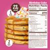 Flourish Protein Pancake & Waffle Mix, with Whey Protein & Flax Seed, No Added Sugar, High in Protein & Fiber - Just Add Water - Birthday Cake Flavour 16oz (2 pack) view 3