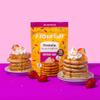 Flourish Protein Pancake & Waffle Mix, with Whey Protein & Flax Seed, No Added Sugar, High in Protein & Fiber - Just Add Water - Birthday Cake Flavour, 430g (3 Pack) - Made in Canada view 3