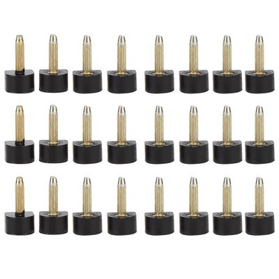 24pcs Heel Set, High Heel Tips Replacement Protectors, Non Slip Shoe Repair Tip Taps, Heel Dowels Protector (10x10cm)
