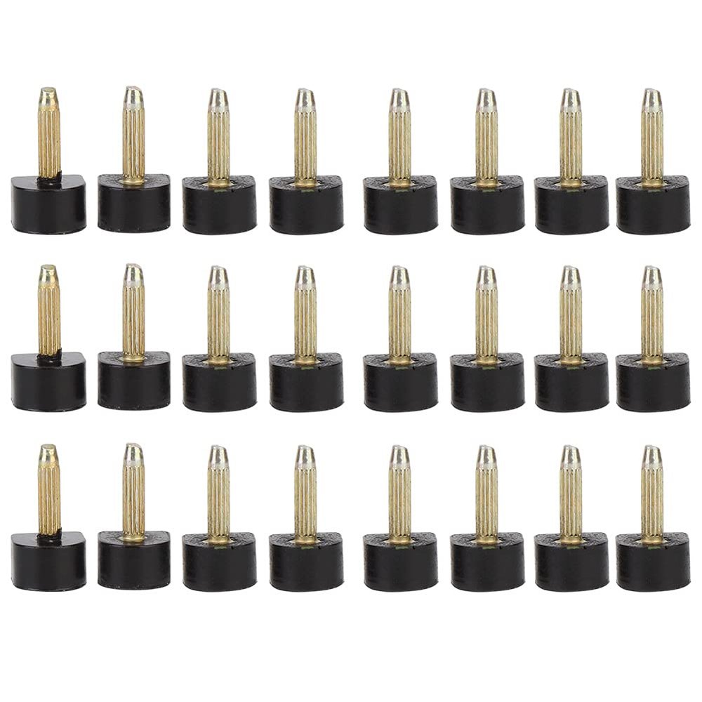24pcs Heel Set, High Heel Tips Replacement Protectors, Non Slip Shoe Repair Tip Taps, Heel Dowels Protector (10x10cm)