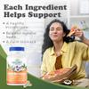 Ridgecrest Herbals Belly Be Happy, Daily Digestive Support and Gut Health with Ginger, Peppermint, and Slippery Elm with 4 Billion CFUs, Probiotic Supplement (60 Caps, 30 Serv) view 2