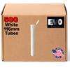 116mm White Tubes- Pop Top Vials - 500 Count view 1