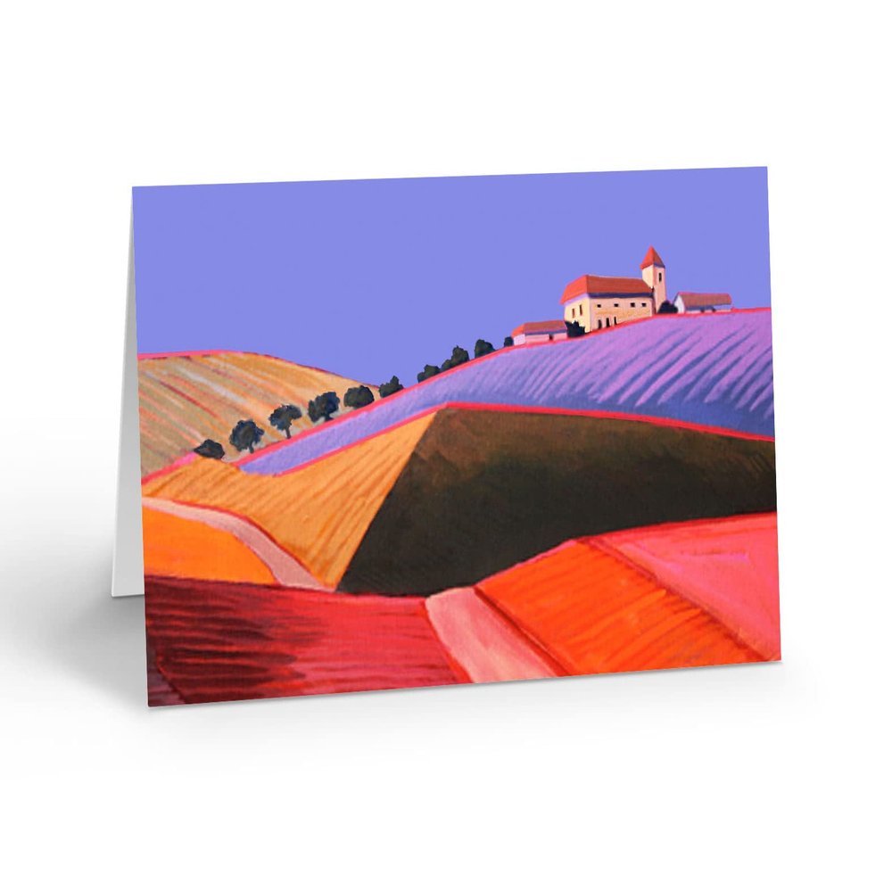Stonehouse Collection |Farmhouse On The Farm | Mexico Note Cards | USA Made | Set of 10 Thank You, Blank Note Card (The Farm House)