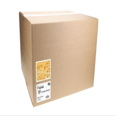 Essentials by Leisure Arts Crinkle Shred Box, Baby Yellow, 10lbs Shredded Paper Filler, Crinkle Cut Paper Shred Filler, Box Filler, Shredded Paper for Gift Box, Paper Crinkle Filler, Box Filling
