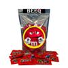 BEEQ M&M'S Peanut butter Fun Size Red Candy- Bulk Pack,2 Pounds view 1