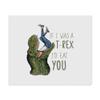 Azeeda 2 x 'Funny Dinosaur Eating Man' Microfibre Lens/Glasses Cleaning Cloths (LC00020640) view 1