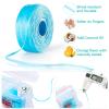 Coconut-Oil Infused Woven Dental Floss,Deep Clean Natural Vegetable Waxed Floss,Extra Wide Cleaning and Slides Smoothly & Easily,PFAS Free | Orange Flavored(33 Yds x 1 Unit) view 4