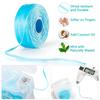 Coconut-Oil Infused Woven Dental Floss,Deep Clean Natural Vegetable Waxed Floss,Extra Wide Cleaning and Slides Smoothly & Easily,PFAS Free | Mint Flavored(33 Yds x 1 Unit) view 3