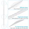 DanTicy Brushpicks Interdental Toothpicks,Soft Bristle Dental Floss Picks Toothpicks,Helps Removes Plaque and Debris Between Your Teeth 300PCS (Pack of 1) view 3