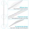 DanTicy Brushpicks Interdental Toothpicks,Soft Bristle Dental Floss Picks Toothpicks,Helps Removes Plaque and Debris Between Your Teeth 900PCS (Pack of 3) view 3