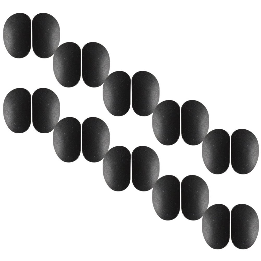 EXCEART 10pairs Comfortable Silicone Eyeglass Nose Pads -Skid Cushions for Sunglasses and Optical Glasses Replacement for Worn Broken Nose Supports