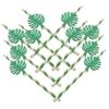 BESTonZON 10pcs Monstera Leaf Straw Summer Decorations Cactus Decorations Decorations Decorative Straws Monstera Leaf Straws Luau Drinks Straws Drinking Straws Party Disposable Straws view 1