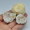 HXSCOO Unopened Natural Agate Geode Raw Crystals Mineral Energy Healing Quartz Rough Stones Crystal Cluster Cave Collection Specimen (Color : Agate Geode, Size : 10pcs) view 4