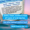Urban ReLeaf Oral Wound Cleansing Salt 6 oz Bag! Makes 90 Cups of Solution. Soothe, Heal Irritation, Dental Work. 100% Natural, Braces, Mouth, Gum, Canker Sores, Dentures. Made in USA Fresh! view 4