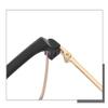 VENOAL Half Frame Metal Reading Glasses for Men&Women, Anti Eye Strain Square Reading Glasses, Anti UV Readers (Color : Tea-1, Size : +0.00) view 3