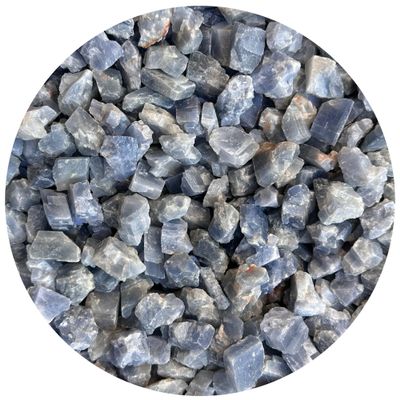 Wholesale Calcite Rough Natural Stones Small, Raw Calcite Crystals (Blue Calcite, 1 Pound)