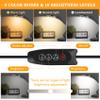10X Magnifying Glass with Light and Stand Desk Magnifying Glass Light Table Loupe with Heavy Base 3 Color Dimmable LED Lamp for Close Work Precision Machinery Repair Reading Craft view 3