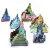 FIDEMM Natural Crystal Rough Natural Green Metal Stone Bismuth Ore Rough Pyramid Beautiful Gift Rainbow Bismuth Specimen Crystal 1Pcs Healing Mineral (Color : 1pcs, Size : 20-29g) view 2