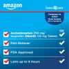 Amazon Basic Care Dual Action Acetaminophen 250 mg and Ibuprofen (NSAID) 125 mg Tablets, 216 Count view 3