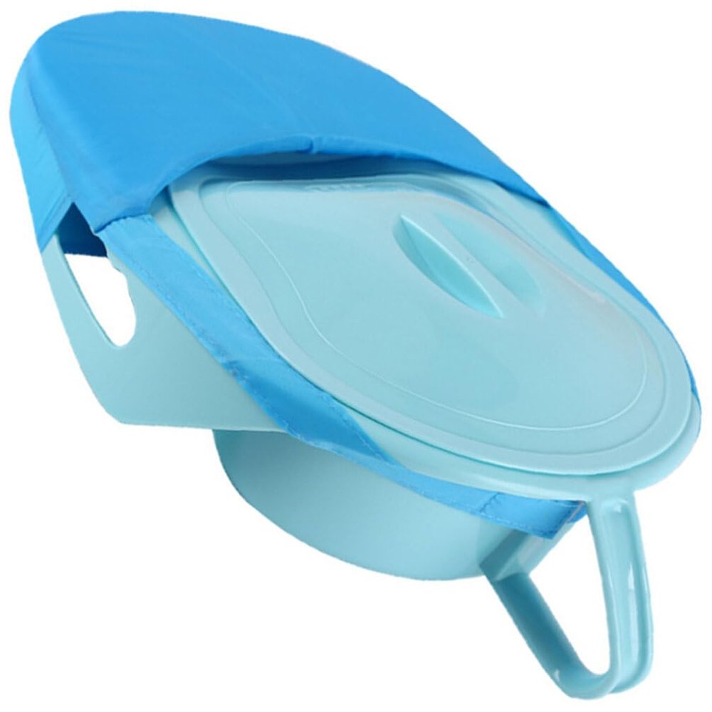 Healifty 1 Set Bedside Urinal Bedroom Buckets Piss Pot Portable Bed Pan Elderly Bed Pans Female Urinal Seat Urinal Lidded Toilet Bowl Potty Pot at Night Pp Cotton Man