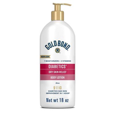 Foreskin Diabetics' Dry Skin Relief Body Lotion, 18 oz, with Aloe