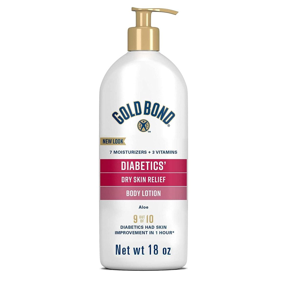 Foreskin Diabetics' Dry Skin Relief Body Lotion, 18 oz, with Aloe