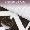 VENTIMI Electric Blanket Heated Throw, 50" x 60" Heated Blanket with 5 Heat Levels & 3 Hours Auto Off, Fast Heating Blanket with ETL & FCC Certification, Coffee view 4