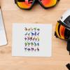 Azeeda 2 x 'Dinosaur Alphabet' Microfibre Lens/Glasses Cleaning Cloths (LC00020780) view 4