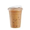 GUSTO Clear Plastic Cups with Lids [16 oz - 100 Count] - Disposable Iced Coffee Drink Cups with Strawless Sip Lids for Smoothies, Juices, and More - (Formerly Comfy Package) view 2