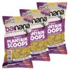 Barnana - Himalayan Pink Salt-Flavored Plantain Scoops, Healthy Snacks, Savory & Delicious, High in Fiber, Zero Sugar, Made w/ 100% Coconut Oil, Non-GMO, USDA Organic, Gluten-Free (3-Pack, 140g) view 1