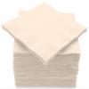 100 Pack Ivory Beverage Napkins, Big Party Pack, 2 Ply, Ideal for Wedding, Party, Birthday, Dinner, Lunch, Cocktails. (5 x 5) by Amcrate view 1