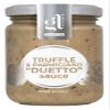 GL Truffle GOURMET LINE Truffle & Parmigiano "Duetto" Cream Sauce, Tartufi Pasta Sauce, Condiment, 130 gm (4.6 oz), DOP Parmigiano Reggiano, Product of Italy view 1