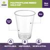 CIAO! 9OZ Polypropylene Ribbed Disposable Cup (Case of 1,000) view 2