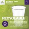 CIAO! 9OZ Polypropylene Ribbed Disposable Cup (Case of 1,000) view 3