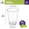 CIAO! 9OZ Polypropylene Ribbed Disposable Cup (Case of 1,000) view 4