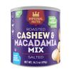Imperial Nuts - Macadamia Nuts Oil Roasted Roasted | Gluten Free, Vegan and Keto Friendly Food | Plant Based Protein, Delicious Buttery Taste | Kosher (Cashew Macadamia Roasted Salted Mix) view 1