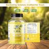 Amazing Botanicals Zesty Lemon Kava Gummies - 250mg per Gummy - Natural Sleep Aid for Relaxation & Restful Nights, Non-GMO, Vegan, Gluten-Free - 30 Gummies view 2