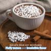 Palm and Plenty Dehydrated Marshmallow Bits | For Cereal, Hot Chocolate, Cocoa, Ice Cream, Desserts | Irresistible Sweet Treats for Snacking and Baking - Vanilla, 2.20 Lbs. (Two 1.1lb bags) view 4