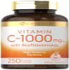 Carlyle Vitamin C 1000mg | with Rose Hips and Citrus Bioflavonoids | 250 Caplets | Vegetarian, Non-GMO, Gluten Free Supplement view 1