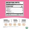 BulkSupplements.com Organic Stevia Powder - Pure Sweetener, Sourced from Stevia Leaves, Herbal Supplement - Vegan & Gluten Free, 500mg per Serving, 100g (3.5 oz) (Pack of 1) view 2