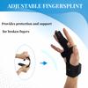 Abaadlw Trigger Finger Splint 2 Pcs, Adjustable Index Finger Splint, Finger Splint Middle Finger, Ring Finger Splint, Pinky Finger Splint,Hand Brace view 4