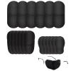 18pcs Glasses Eye Patches, 3 Sizes & Styles Eye Patch for Glasses Reusable Eye Patches Multifunctional Eye Patches for Lazy Eye for Kids Adults (Black) view 1