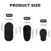 18pcs Glasses Eye Patches, 3 Sizes & Styles Eye Patch for Glasses Reusable Eye Patches Multifunctional Eye Patches for Lazy Eye for Kids Adults (Black) view 2