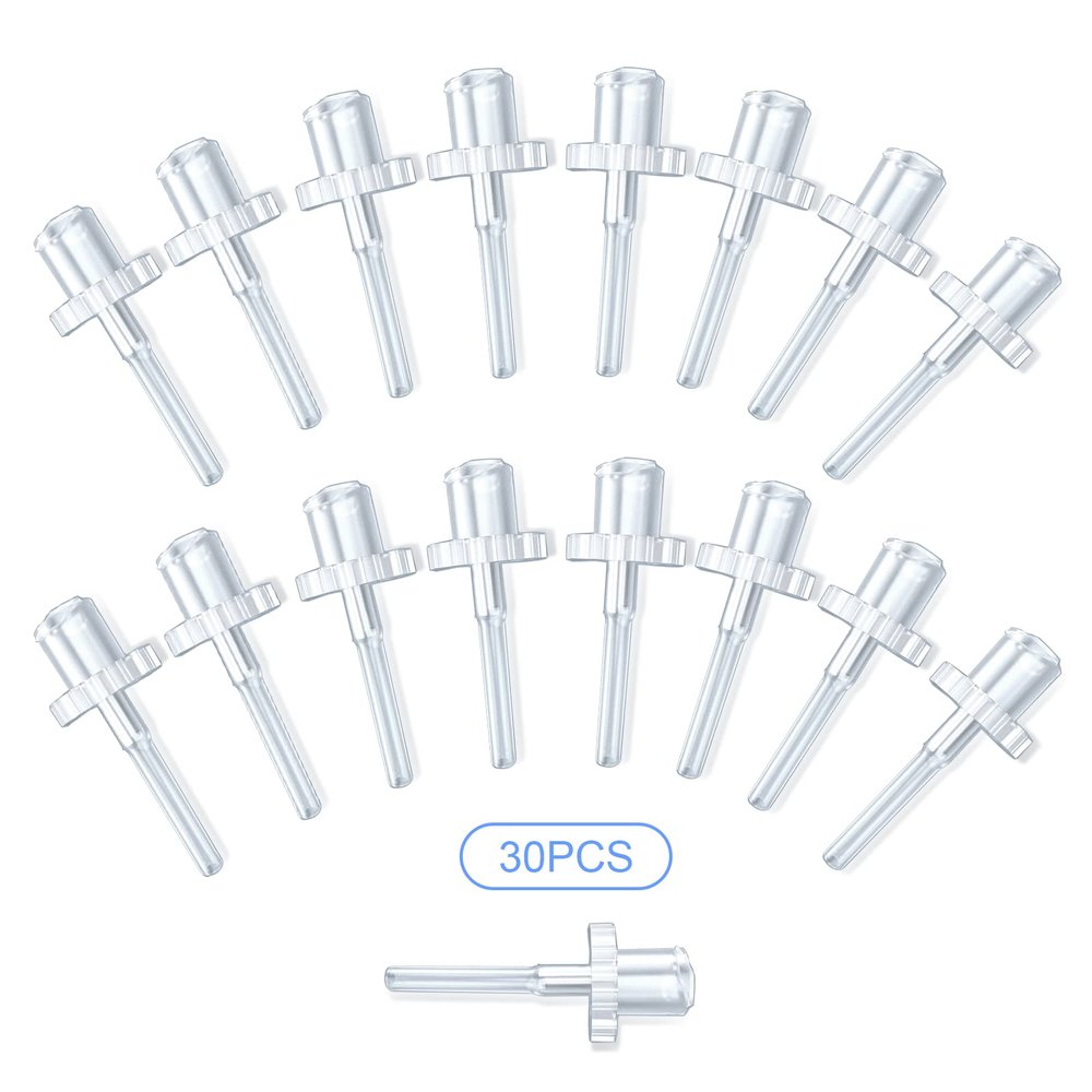 30 Pack Disposable Tips for Ear Washer, Replacement Ear Washer Tips- Compatible with All Ear Irrigation Flushing Systems Needing Such Disposable Tips