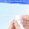 30 Pack Disposable Tips for Ear Washer, Replacement Ear Washer Tips- Compatible with All Ear Irrigation Flushing Systems Needing Such Disposable Tips view 4